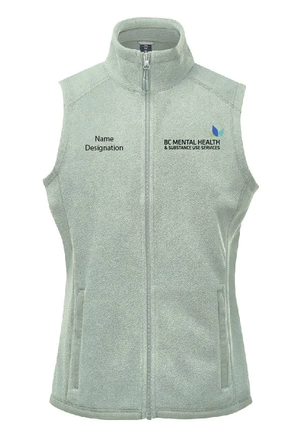 Picture of BCMH Women's Eco-Friendly Fleece Vest